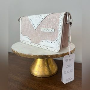 CHRISTIAN DIOR Monogram D Trick Shoulder Bag Rose Clair